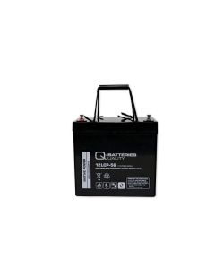 Q-Batteries 12LCP-56 12V 56AH DEEP CYCLE AGM Battery (forbruksbatteri)