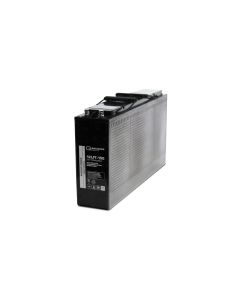 Q-Batteries 12LFT-150 12V 150AH AGM Front-terminal 10-års AGM-batteri