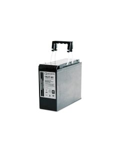 Q-Batteries 12LFT-55 12V 55AH AGM Front-terminal 10-års AGM-batteri