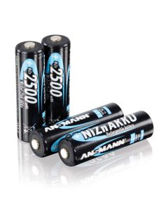 Anmann AA / HR06 (4S) oppladbar Ni-Zn 1.6V (4 stk)