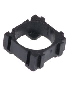 Batteriholder for 1 x 18650 svart