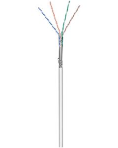 CAT 5E Network Cable, SF/UTP, Gray, 100m Cable Roll