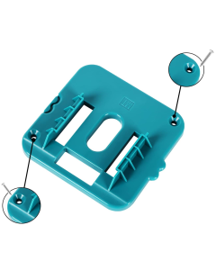 Batteriholder / Veggfeste for Makita 14,4 & 18V slide-batterier