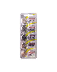 Maxell Lithium CR1616 batterier - 5 stk.