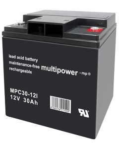 Multipower MPC30-12I - 12V - 30Ah batteri for el-drevne kjøretøy 