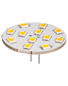 G4 LED Pear 2W lik 20W, varm hvit