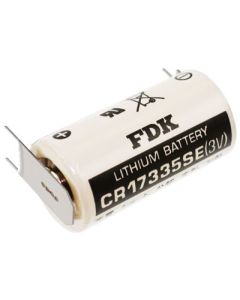 Sanyo / FDK CR17335SE - 2 / 3A PLC -batteri med loddefane (1 stk)