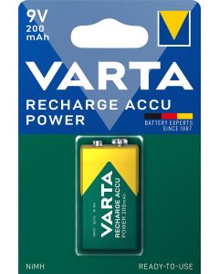Varta Power Accu E-Block E / 9V / R22 (1 PCs) 200 mAh batteri