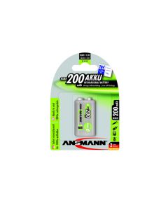 Anmann Max-E PP3 / E / 9V oppladbart batteri (1 stk) 200mAh