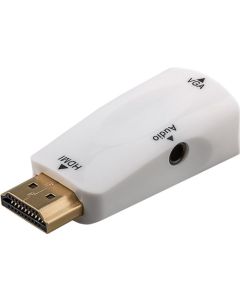 Kompakt HDMI ™/VGA -adapter inkl.