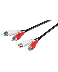 Stereo lydforlengelse kabel 5m