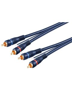 RCA -kabelblå 5m
