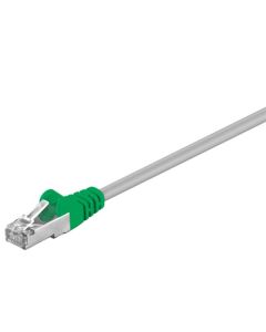 CAT 5E, F/UTP Cross-Patch-kabel, grå, 5m