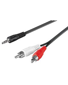 3,5 mm 2x RCA -adapterkabel
