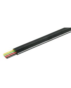 Telefonkabel flat 100 m, AWG 30, CU, 4