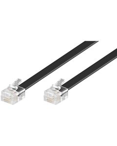 Telefonforlengelseskabel 2x RJ12 HE (6P6C) 6M