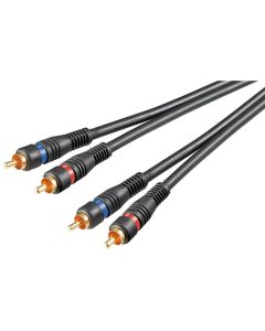 Stereo lydkabel 10m