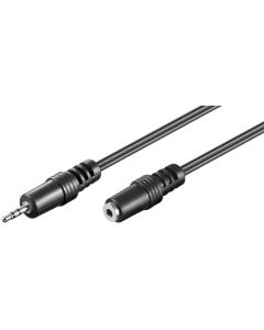 2,5 mm plugg forlengelseskabel 2m