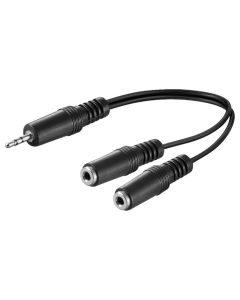 3,5 mm pluggadapterkabel 0,2m
