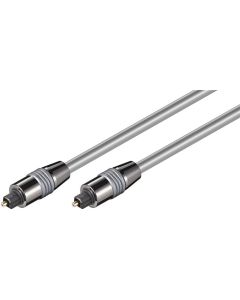 Optisk Toslink -kabel sølv 3m