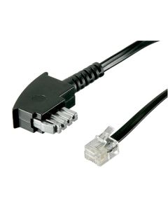 TAE-N-kabel til RJ11/RJ14 HE (6P4C) 6M
