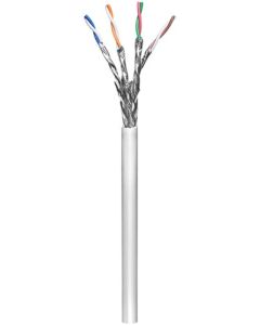 Cat 6 Network Cabinet, S/FTP (PIMF), Gray, 100m Cable Roll