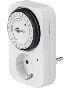 På/ på klokke/ timer til elektroniske enheter (analog/ mekanisk)