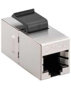 CAT 5E 2X RJ45 Modular par, STP Shielded