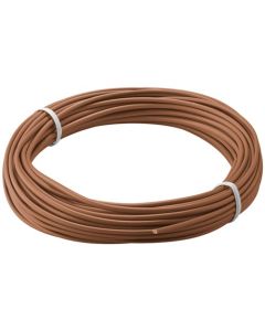 Isolert kobberledning brun 10m