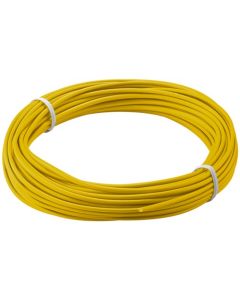 Isolert kobberledning gul 10m