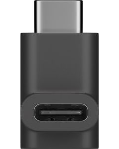 Goobay USB-C ™ adapter, 90 °, svart