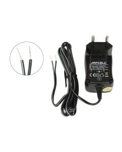 12V strømforsyning maks 0,6a