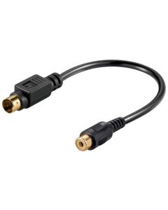 Din / RCA -adapterkabel 0,2m