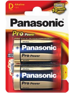 Panasonic Xtreme propower - Alkaline D / LR20 / Mono batterier (2 stk.) 