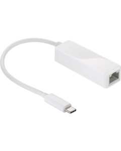 USB-C-adapter, hvit,