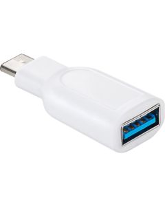 USB-C-adapter, hvit,