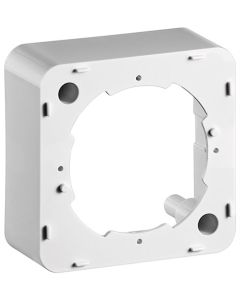 Overflatramme for antenneveggbunn, hvit