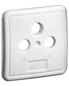 3 hulldeksel for antenneveggstikkontakter
