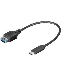 USB 3.0 Superspeed -kabel, 0,2 m,