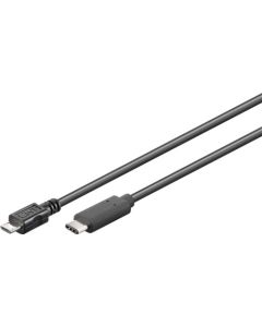 USB 2.0 Highspeed -kabel, 1 m,