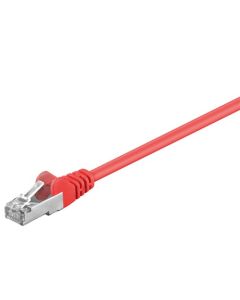 CAT 5E Patch Cable, SF/UTP, rød, 10m