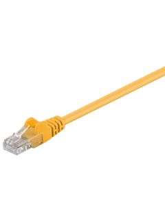 CAT 5E PATCH CABLE, U/UTP, GUL, 15M
