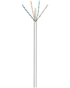 Cat 6 Network Cable, U/UTP, Gray, 100m Cable Roll