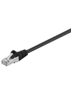 CAT 5E PATCH CABLE, F/UTP, SVART, 30M
