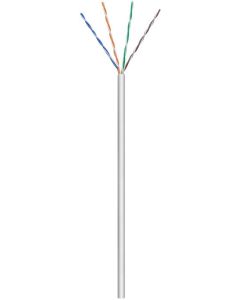 CAT 5E Network Cable, U/UTP, Gray, 100m Cable Roll