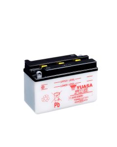 Yuasa 6N11-2D (uten syre) 6V batteri for motorsykkel