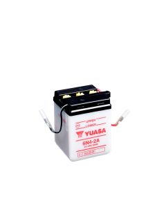 Yuasa 6N4-2A (uten syre) 6V batteri for motorsykkel
