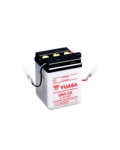 Yuasa 6N4-2A-3 (uten syre) 6V batteri for motorsykkel
