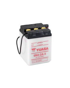 Yuasa 6N4-2A-5 (uten syre) 6V batteri for motorsykkel