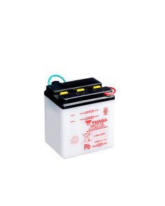 Yuasa 6N5.5-1d (uten syre) 6V batteri for motorsykkel
